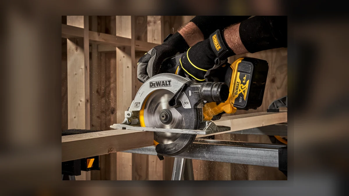 Five Tips for Cleaner Cuts with a DeWalt Circular Saw
