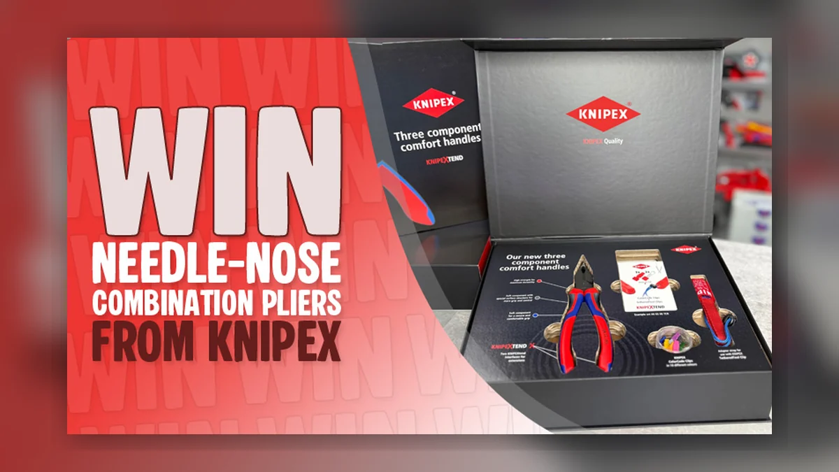 KNIPEX Needle-Nose Combination Pliers: Why a Proper Pair of Pliers Still Matters on Site
