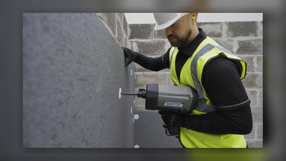 Saint-Gobain Gas Fired Fixings: A New Installation Method for External Wall Insulation