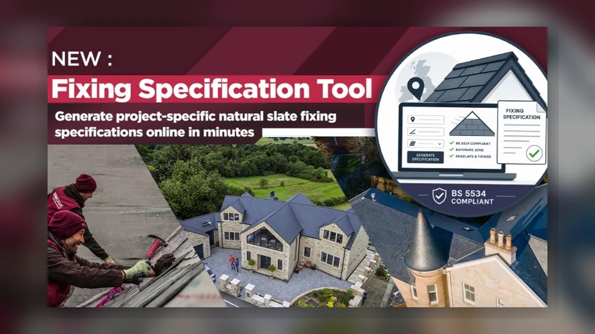 CUPA PIZARRAS Launches Online Slate Fixing Specification Tool
