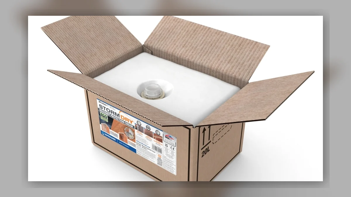 Safeguard Launches 20L Eco-Pack Refill for Stormdry Masonry Protection Cream